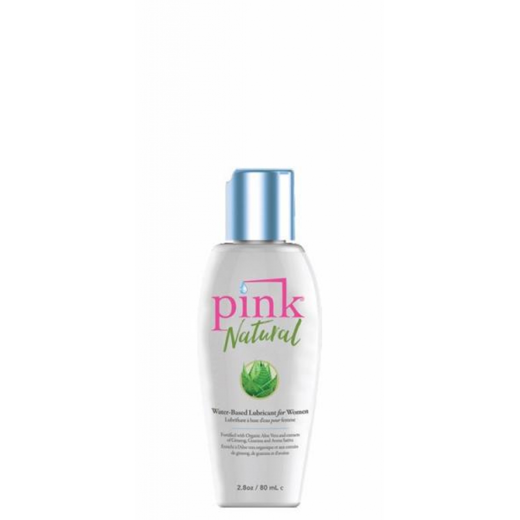 Pink Natural Water Based Lubricant 2.8oz - Empowered Products