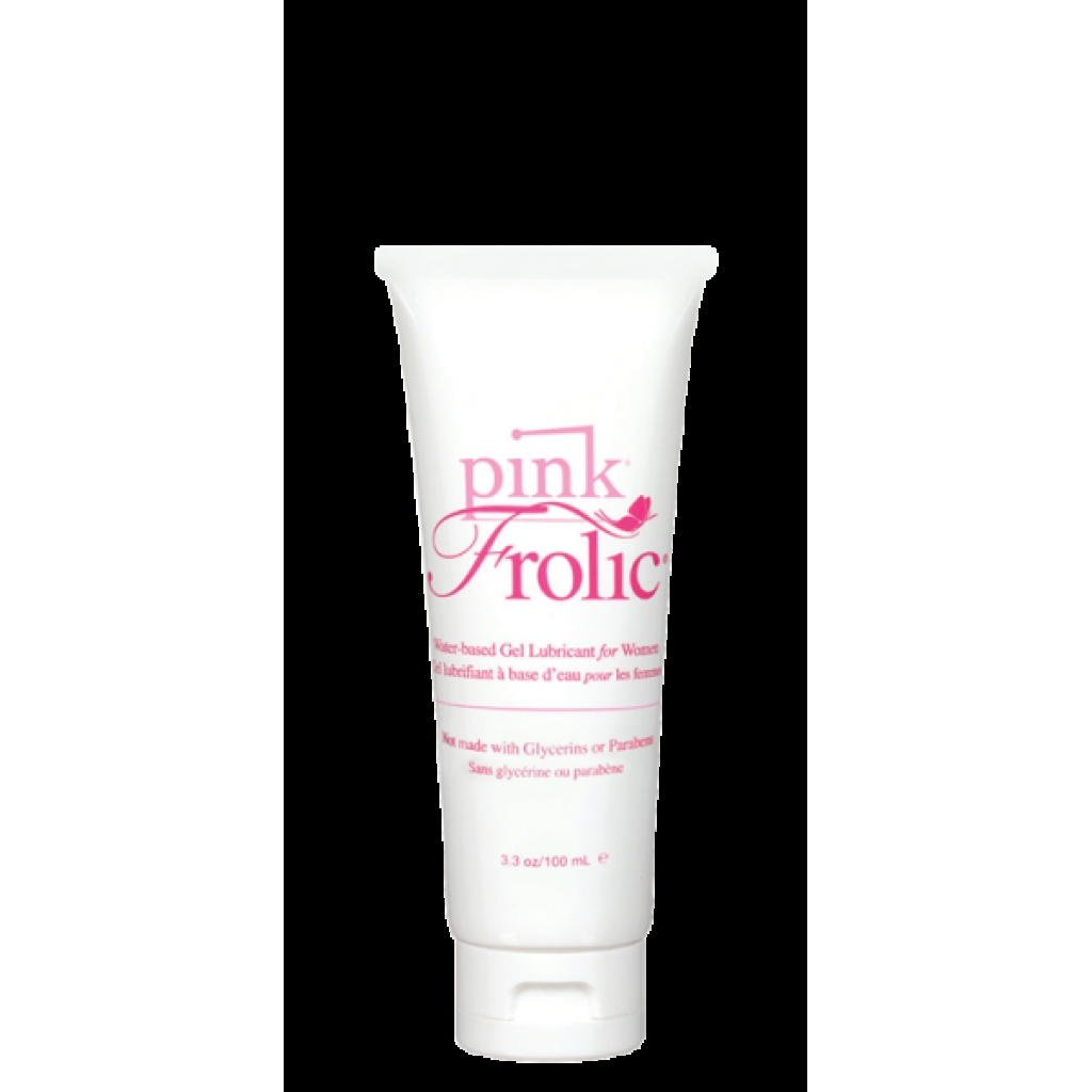 Pink Frolic Water Based Gel Lubricant for Women 3.3oz Tube - Empowered Products