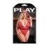 Play Holiday Teddy & Hat 1x/2x Red - Fantasy Lingerie