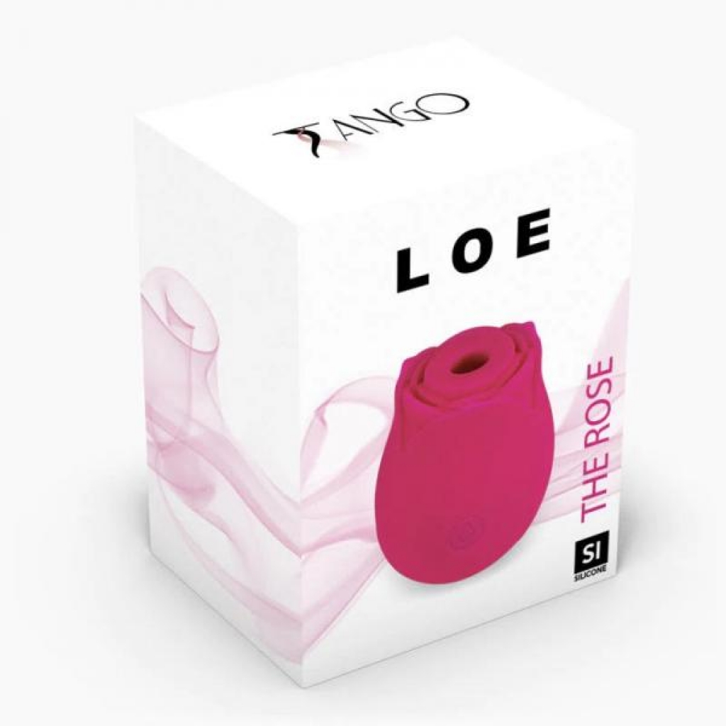 Loe The Rose Premium Suction Stimulator Neon Pink - Freedom Novelties