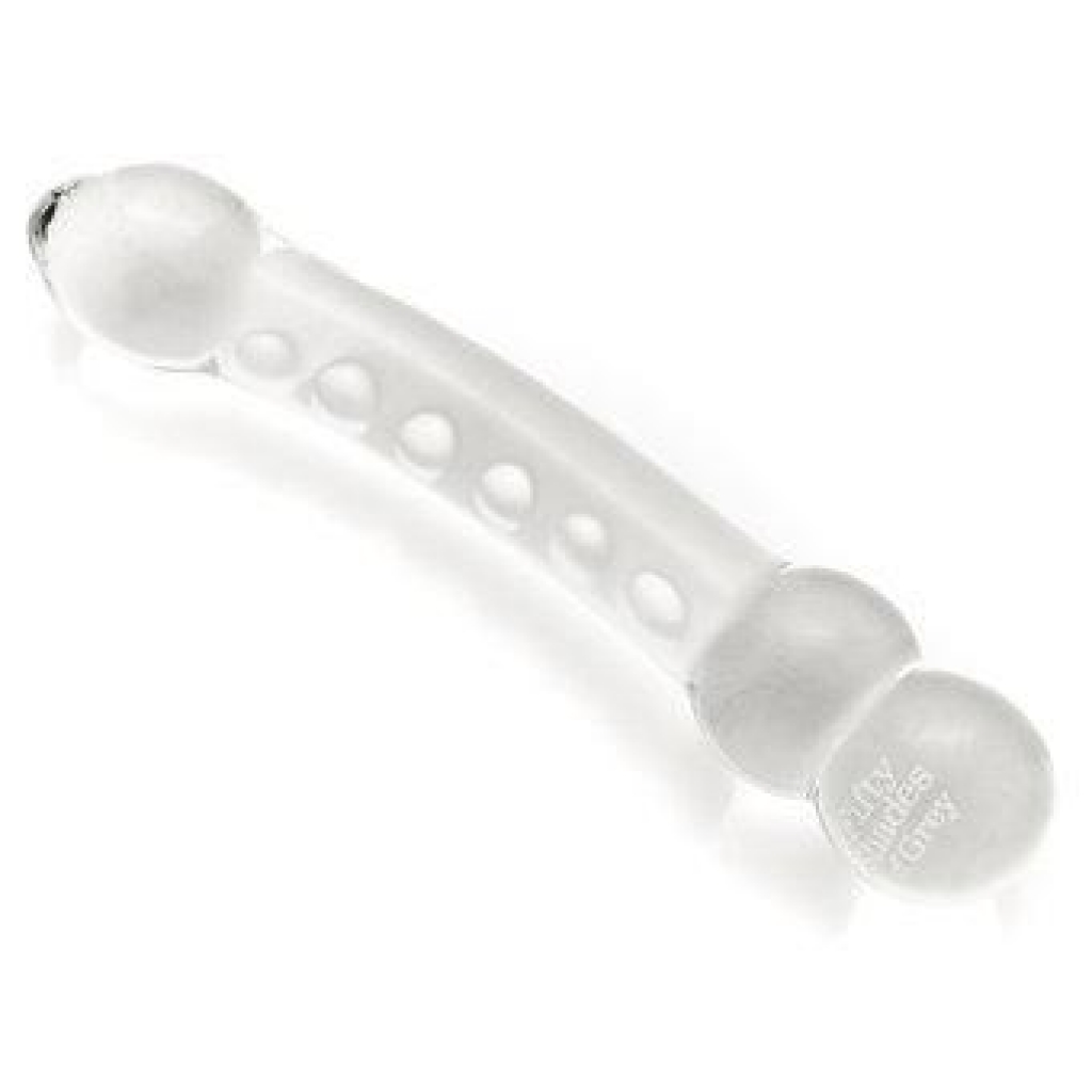 Fifty Shades Of Grey Drive Me Crazy Glass Massage Wand - Love Honey