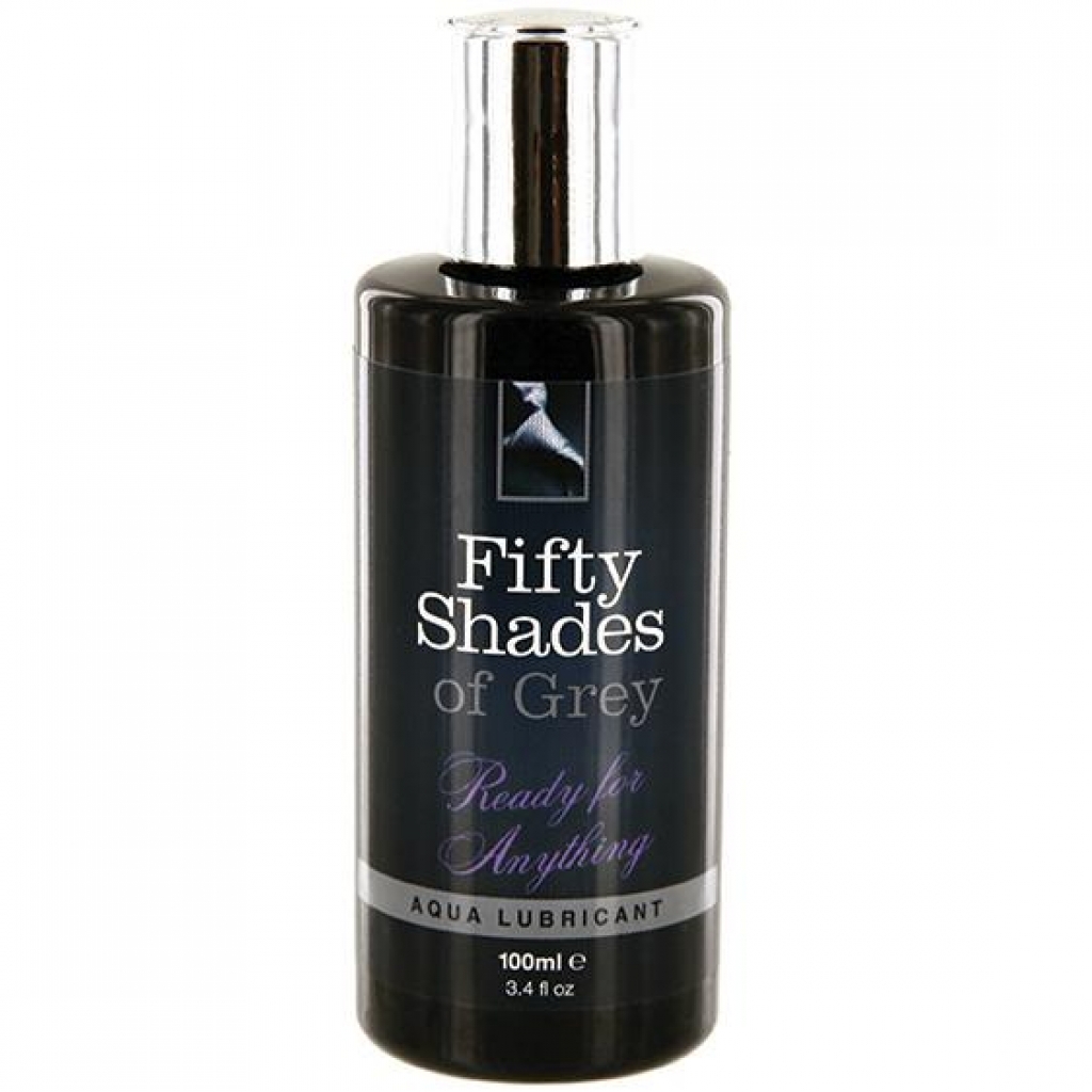 Fifty Shades Of Gray Water Based Ready For Anything Aqua Lubricant 3.4 oz - Lovehoney