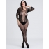 Fifty Shades Captivate Plus Size Black Lace Spanking Bodystocking O/s Queen - Love Honey