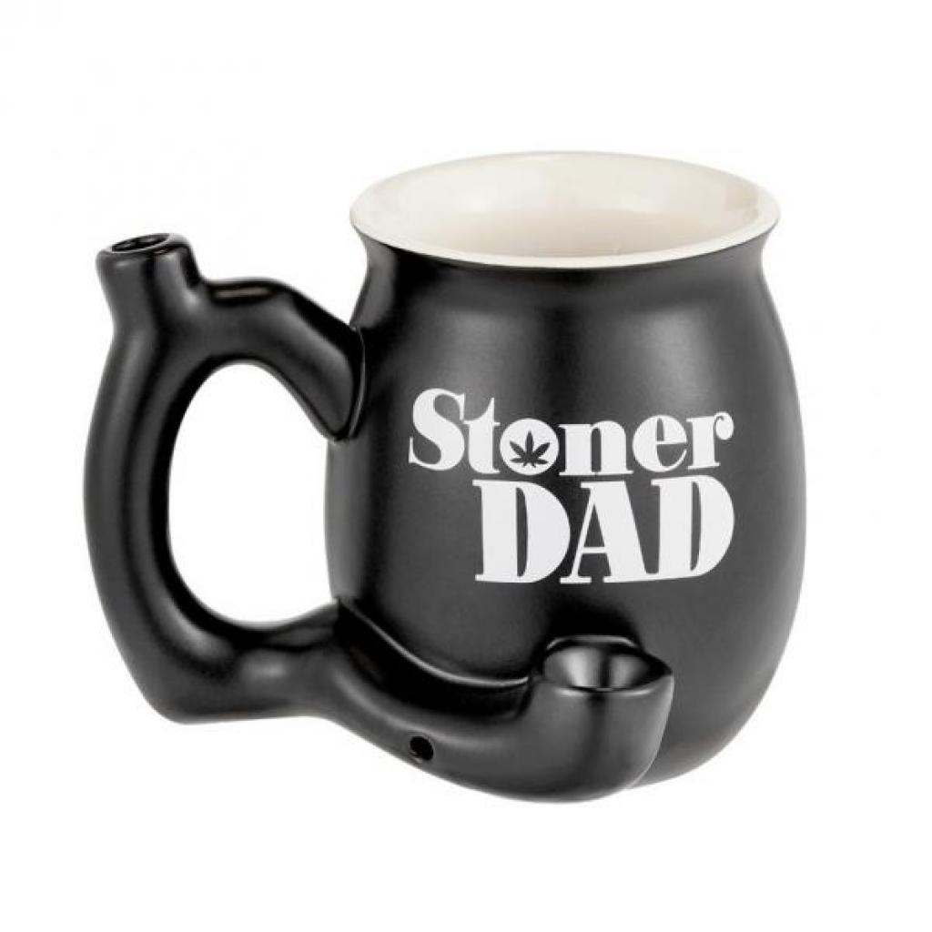 Matte Black Stoner Dad Mug - Fsh