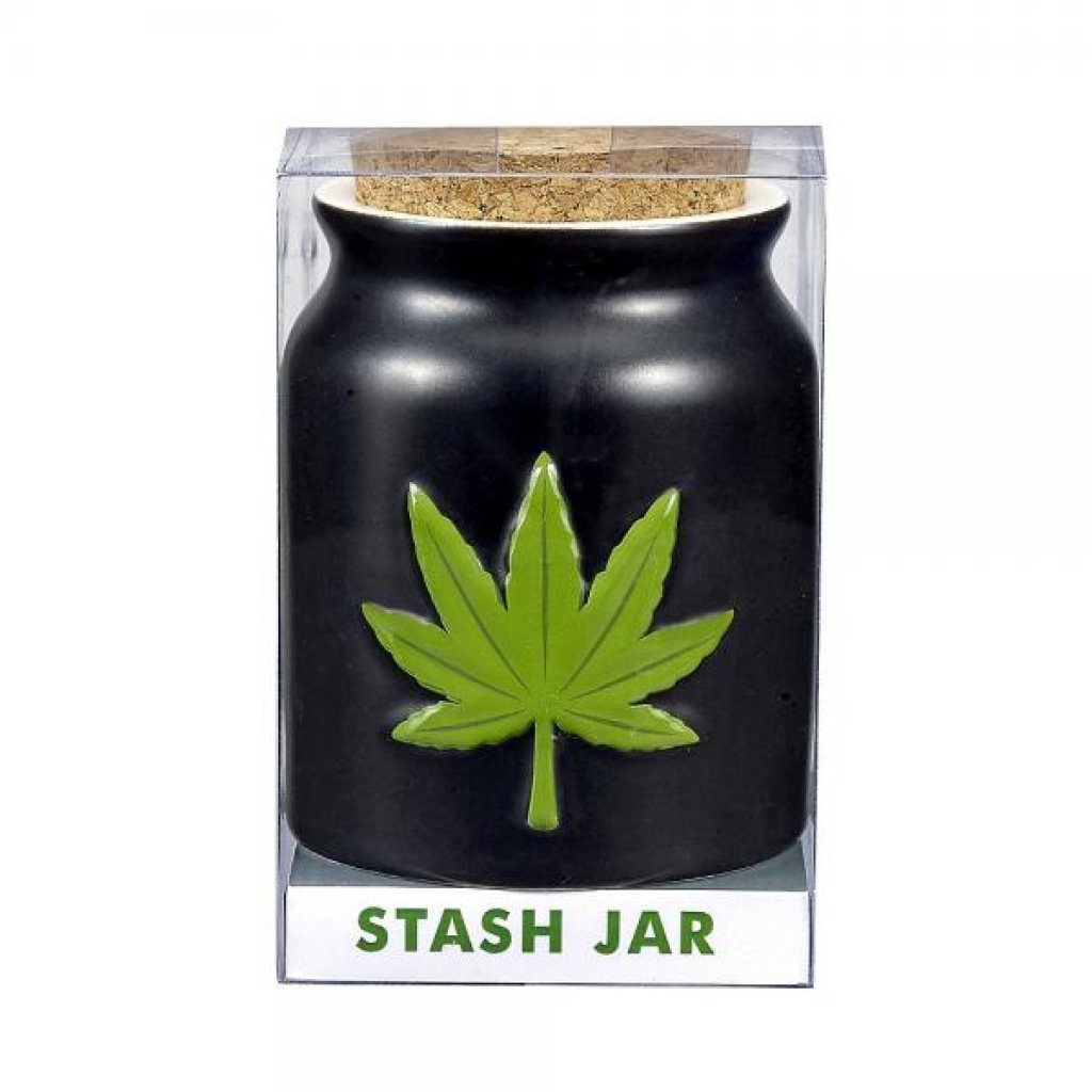 Green Leaf Stash Jar - Fsh