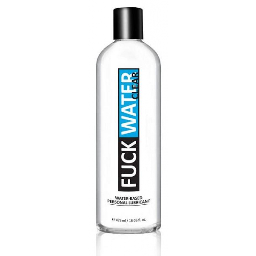F*ck Water Clear Water Based Lubricant 16oz - Picture Brite