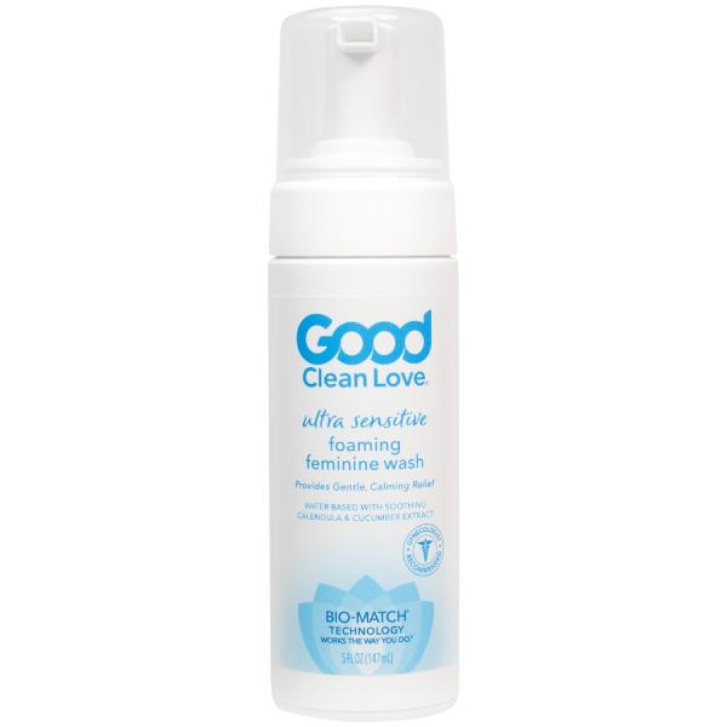 Good Clean Love Ultra Sensitiv Foam Wash 5oz. (net) - Good Clean Love