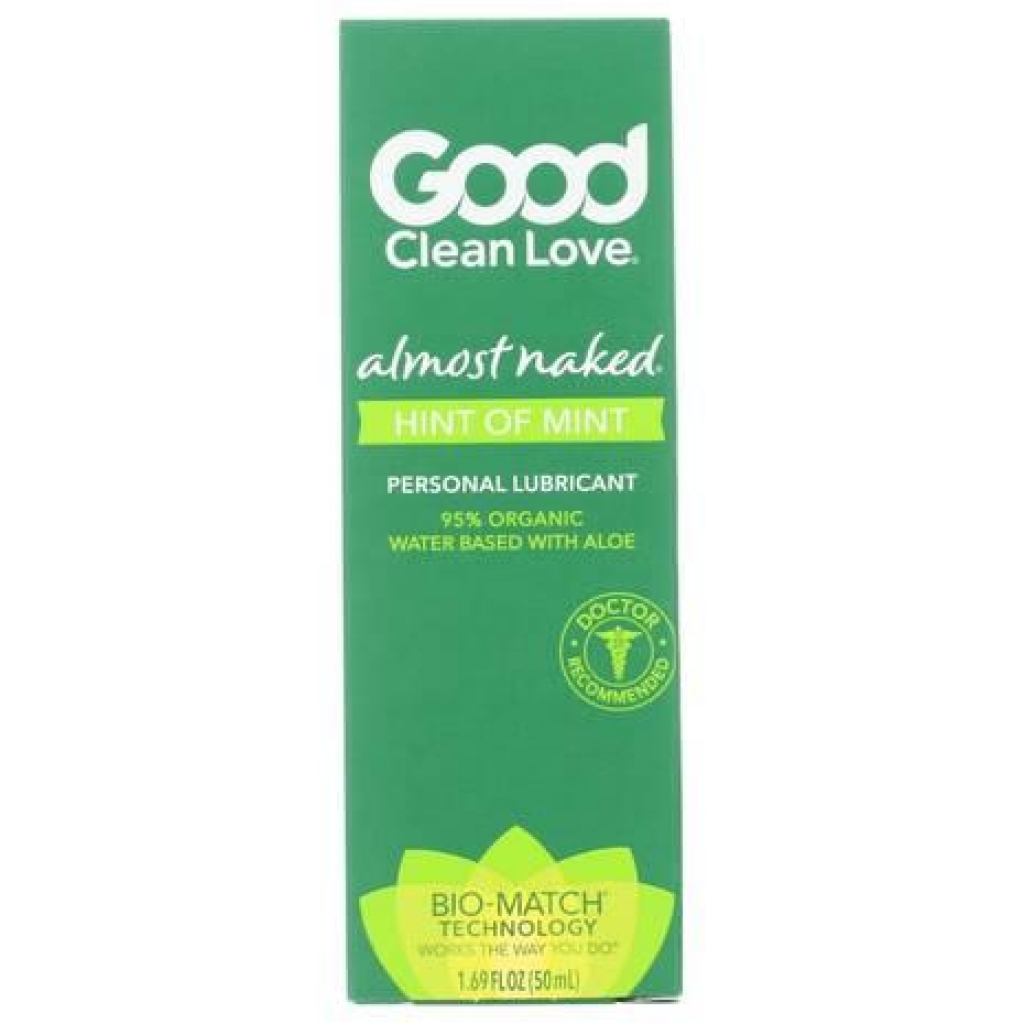 Good Clean Love Almost Naked Hint Of Mint Lube 1.69oz (net) - Good Clean Love