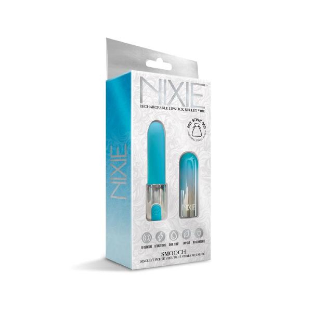 Nixie Lipstick Vibrator Blue Ombre - Global Novelties