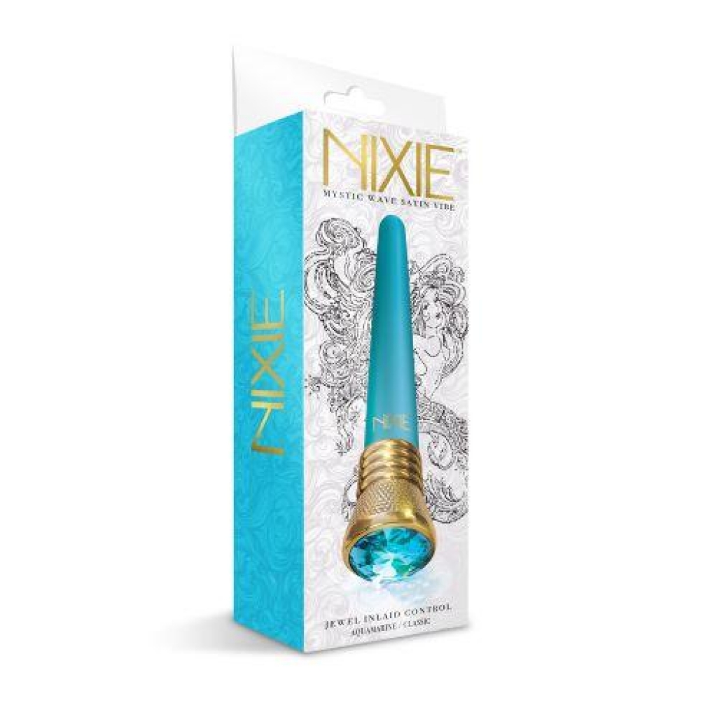 Nixie Jewel Satin Classic Vibe Aquamarine - Global Novelties
