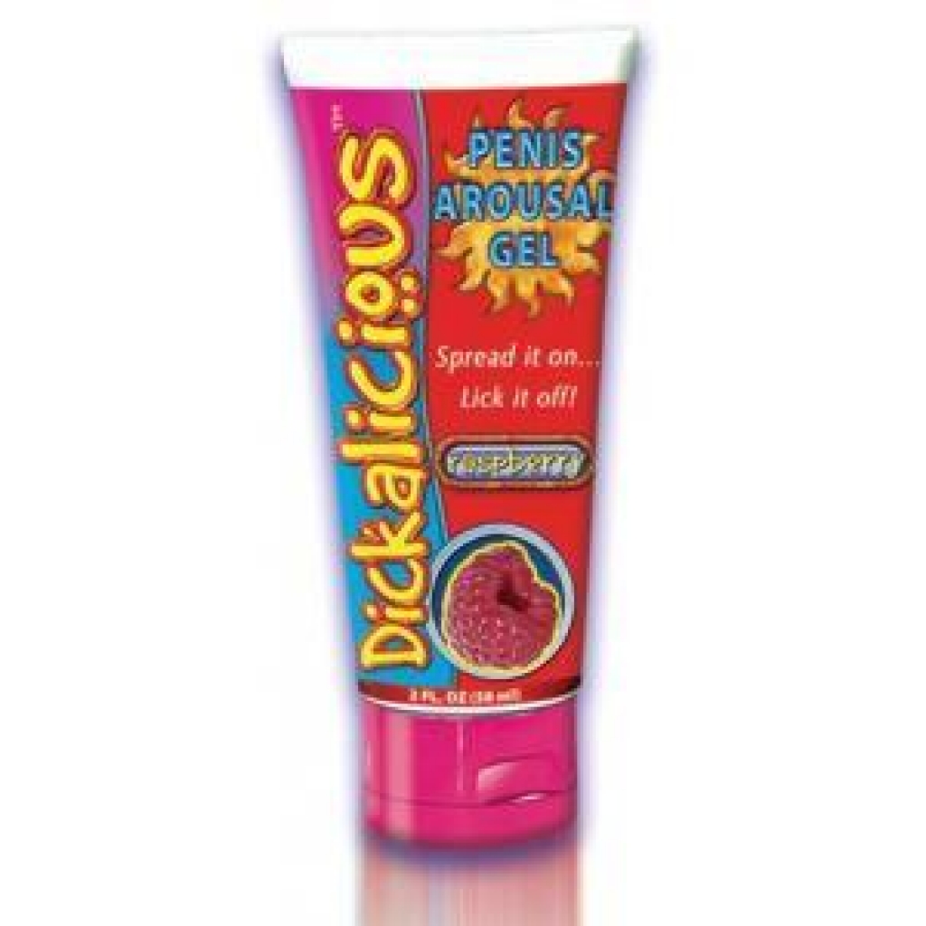 Dickalicious Penis Arousal Gel 2oz Raspberry - Hott Products