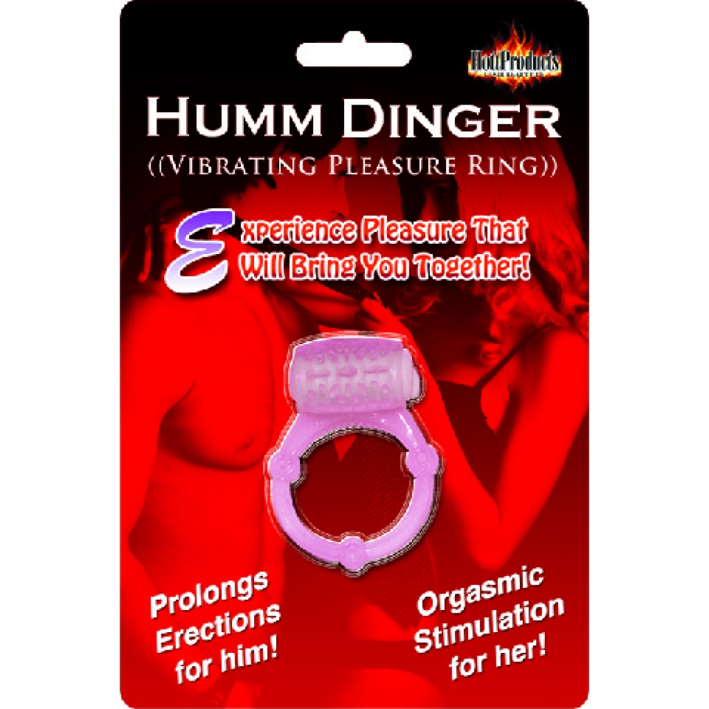 Humm Dinger Penis Ring - Magenta - Hott Products
