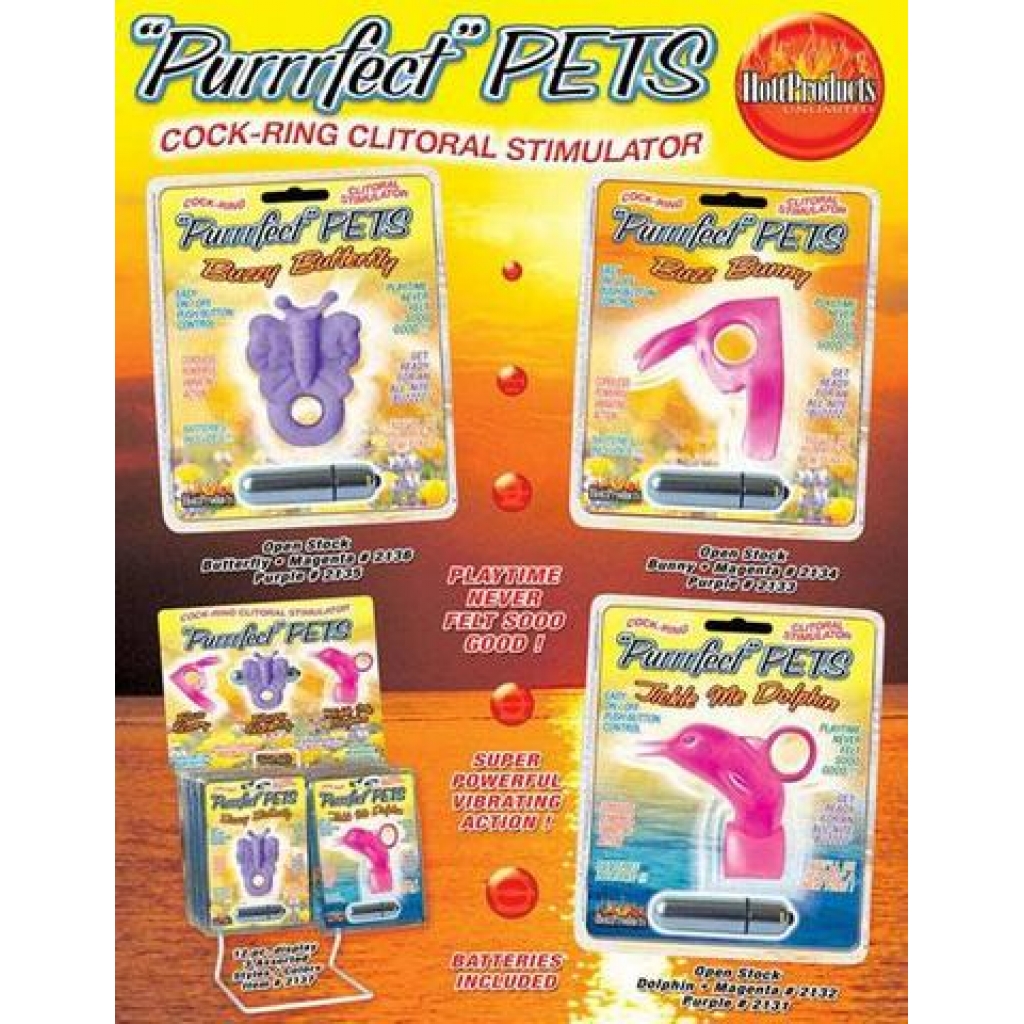 Purrfect Pet Butterfly Magenta - Hott Products