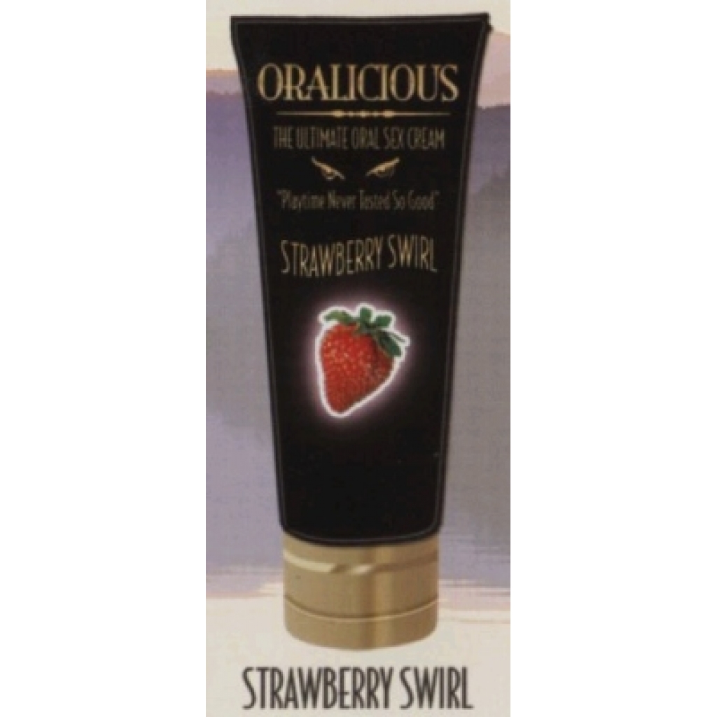Oralicious Oral Sex Cream Strawberry 2oz - Hott Products