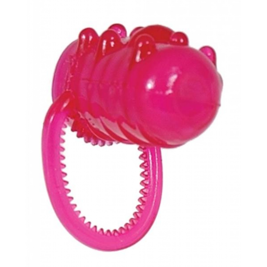 Tongue Dinger Vibrating Tongue Ring- Pink - Hott Products
