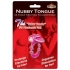 Nubby Tongue MagentaPink Vibrating Cock Ring - Hott Products
