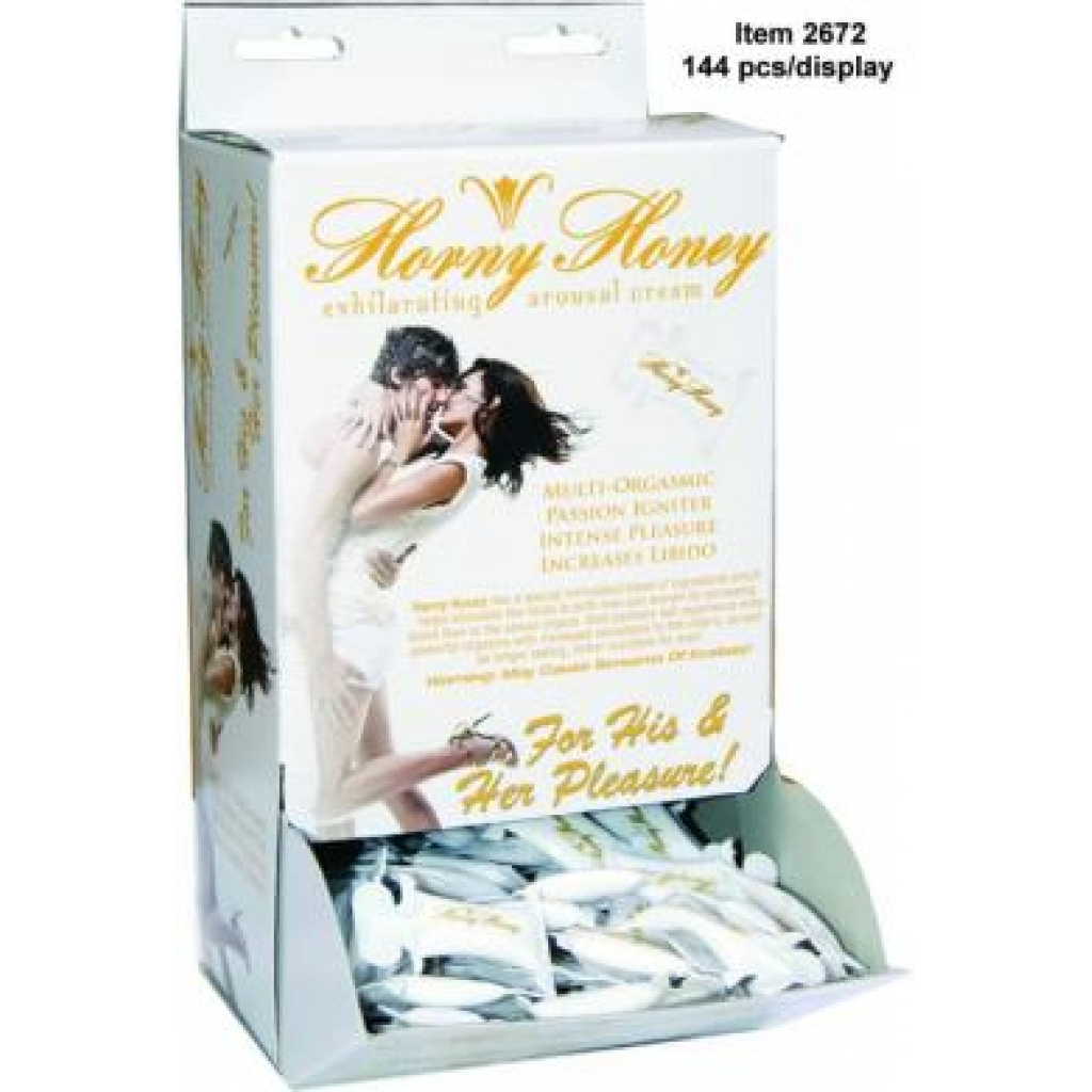 Horny Honey Arousal Gel 144Pc Display - Hott Products