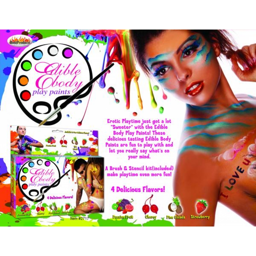 Edible Body Play Paints - Hott Products
