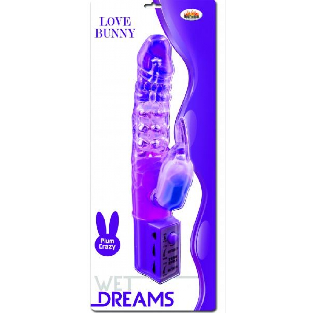 Love Bunny Purple Vibrator - Hott Products