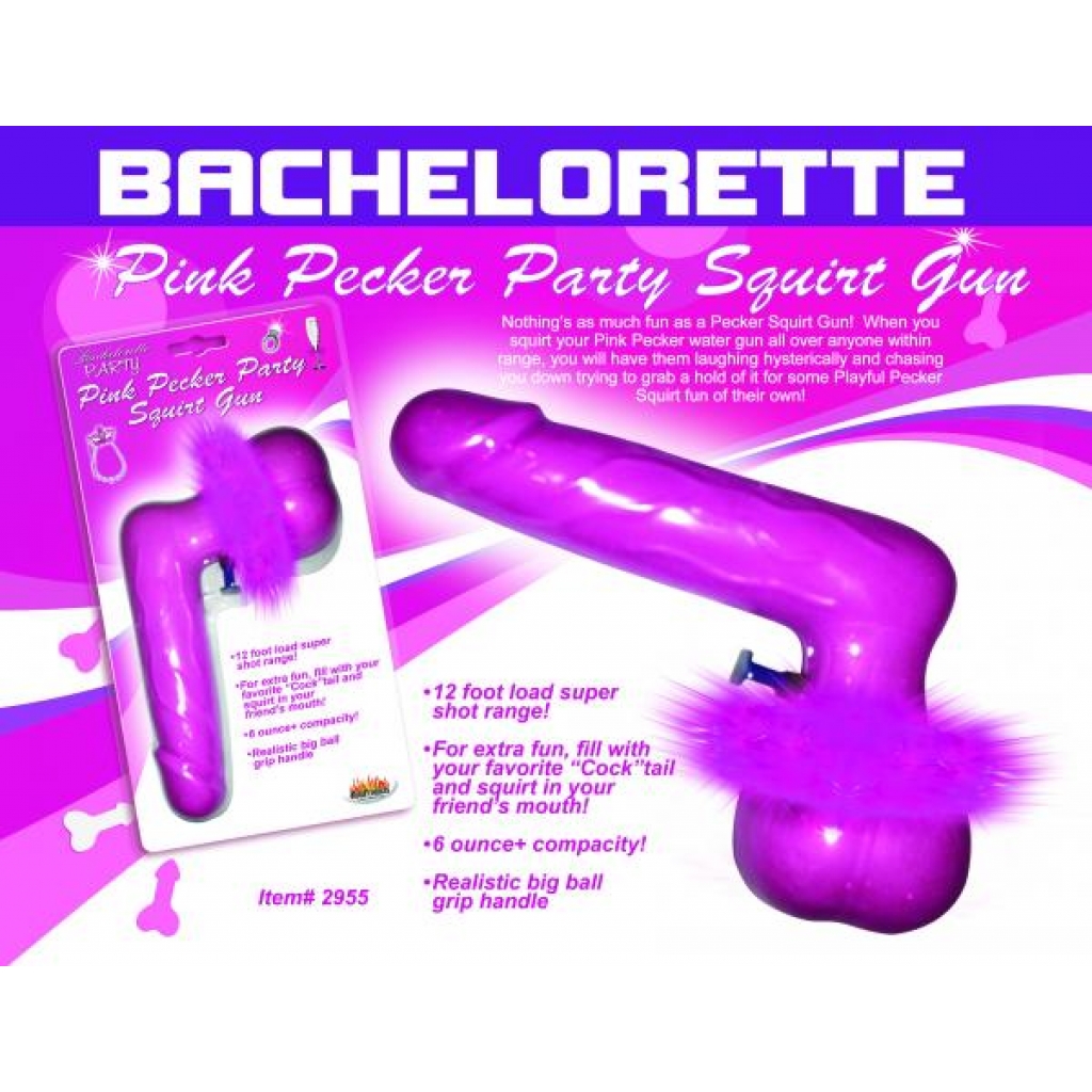 Pink Pecker Party Squirt Gun - Hott Products