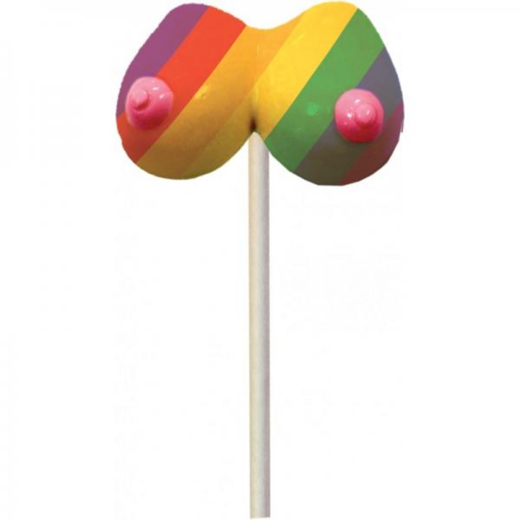 Rainbow Boobie Candy Pop - Hott Products