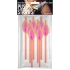 Pussy Straws Pink Beige 8 Count Package - Hott Products