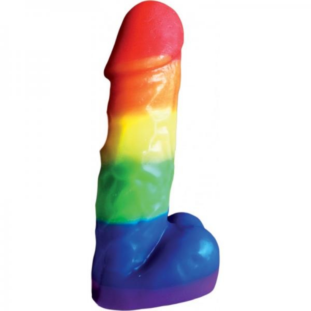 Rainbow Pecker Party Candle 7 inches - Hott Products