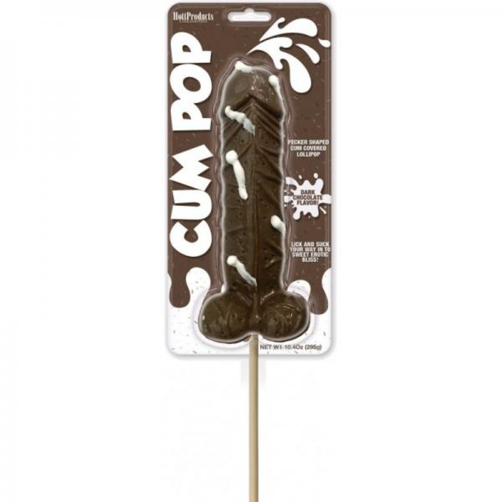 Cum Cock Pops Dark Chocolate Flavored - Hott Products