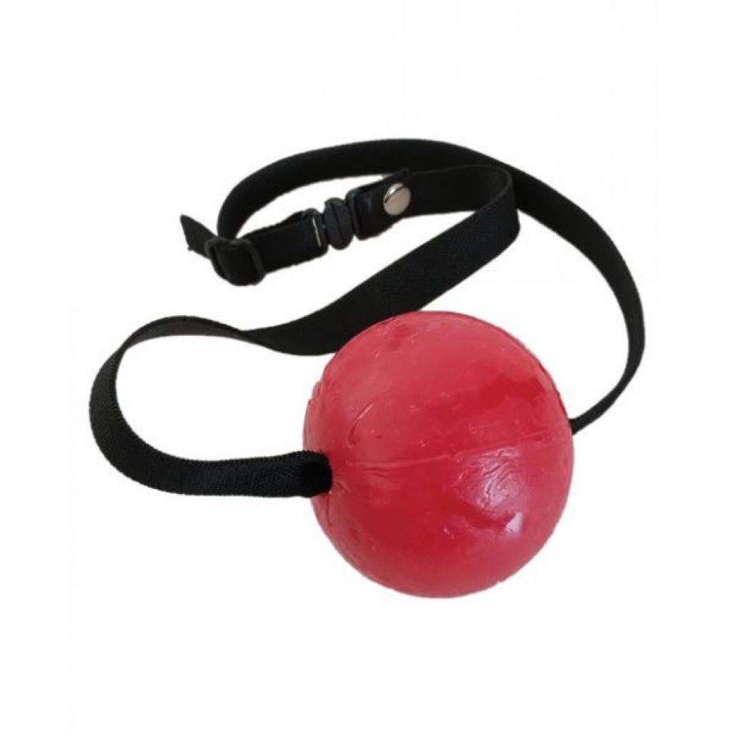 Candy Ball Gag Strawberry Flavored - Hott Products