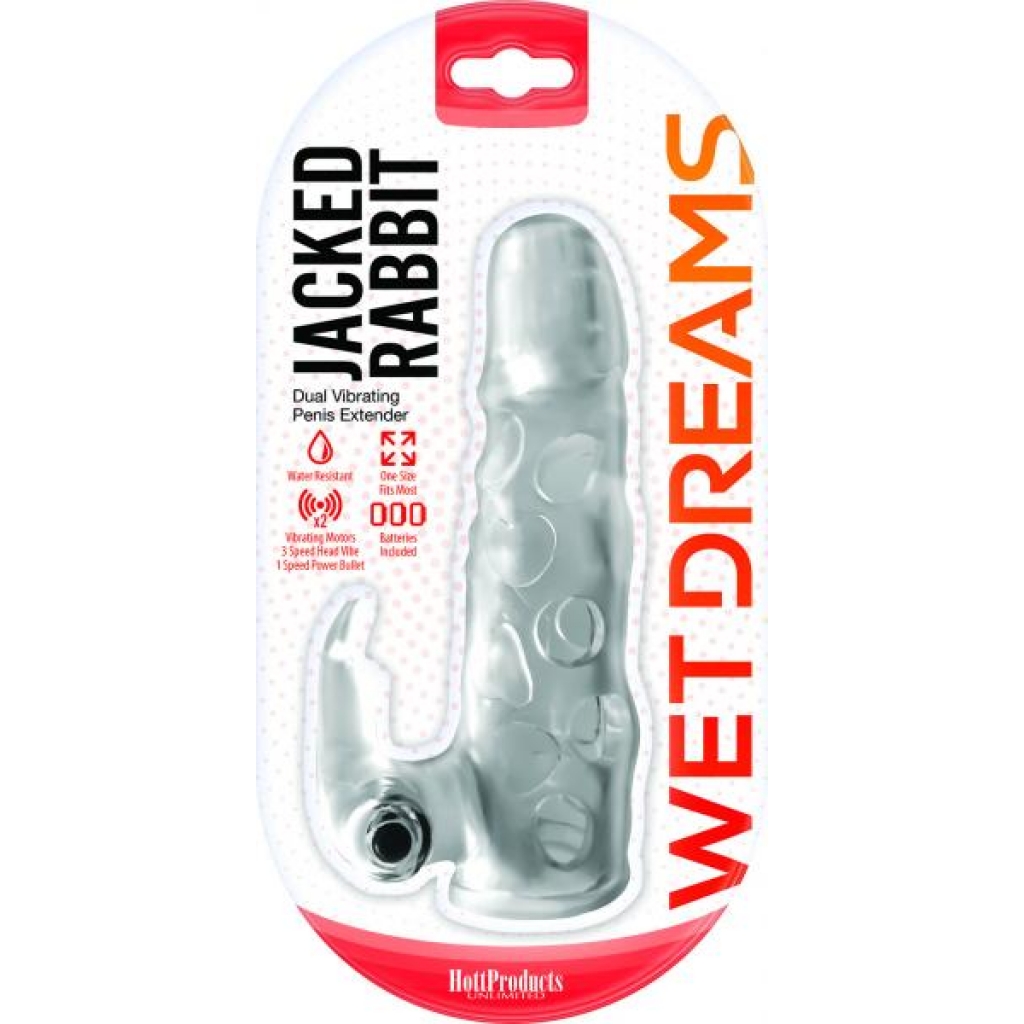 Wet Dreams Jacked Rabbit Extension Sleeve, Power Bullet - Hott Products