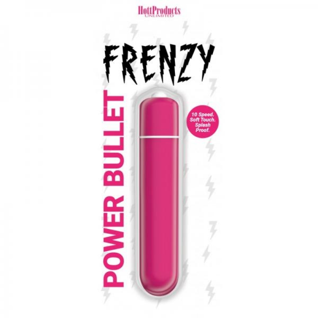 Frenzy Power Bullet 10 Speeds Pink - Hott Products