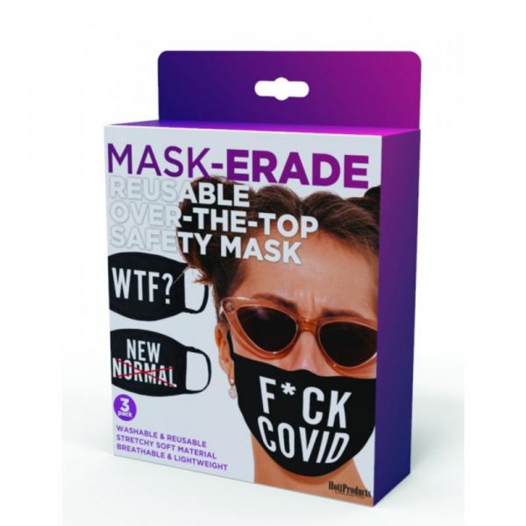 Mask-erade Masks 3 Pack - Hott Products