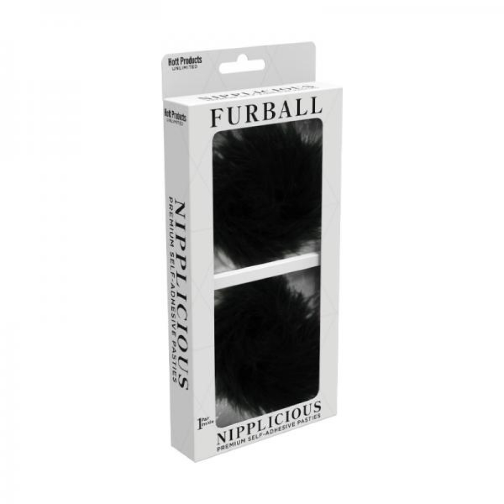 Nipplicious Furball Pasties Black - Hott Products