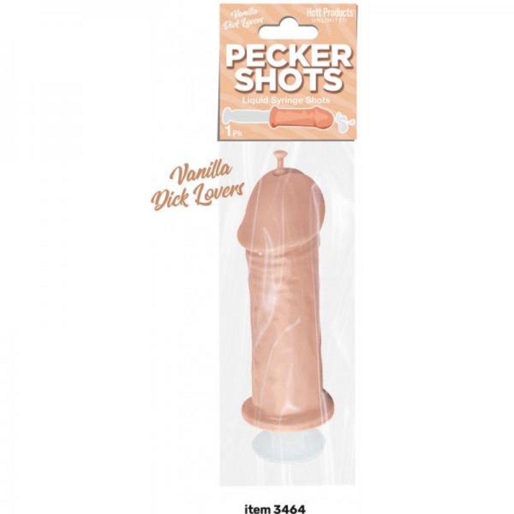Pecker Shot Syringe Flesh - Hott Products