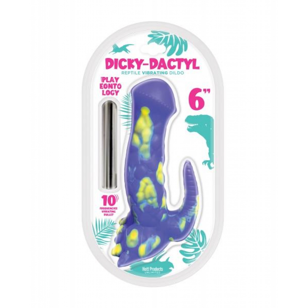 Playeontology Series 6 In Dickydactyl Vibrating Dildo - Hott Products
