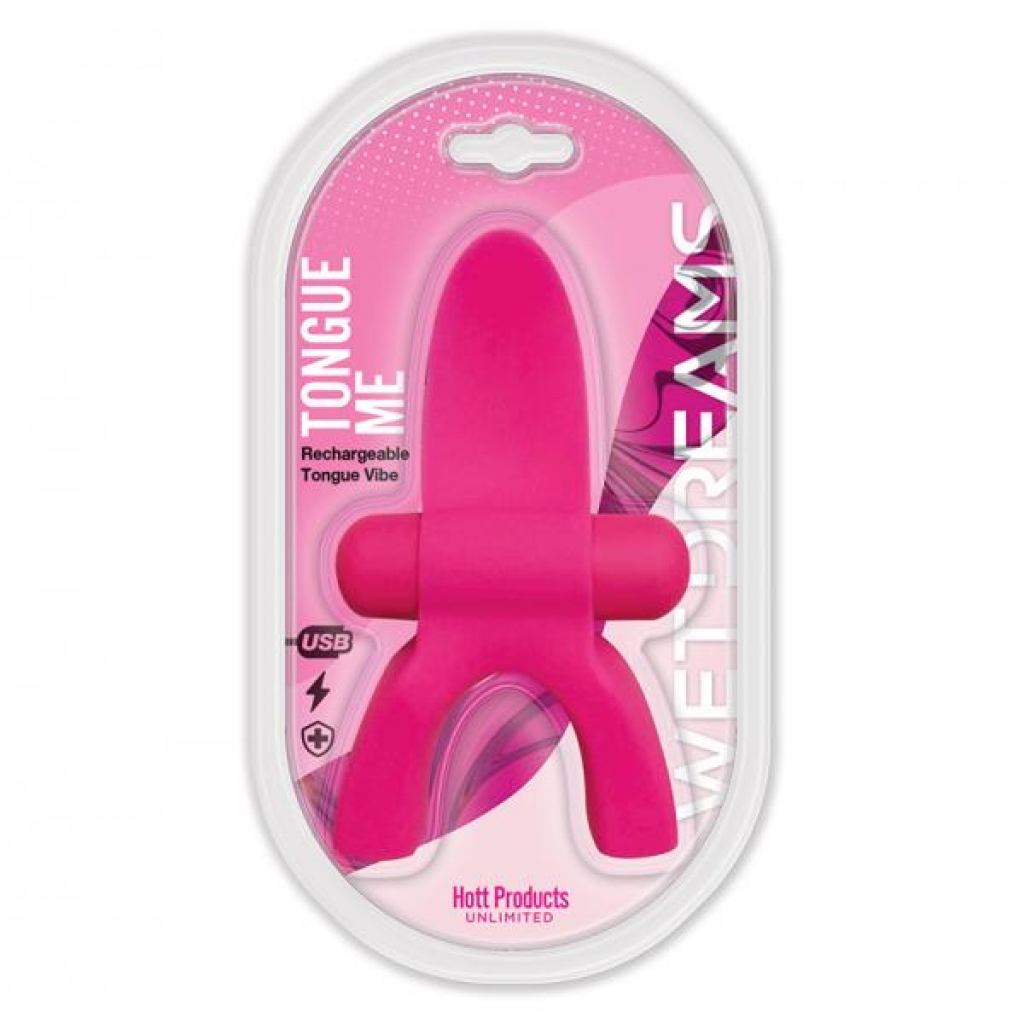 Tongue Me Extreme Pleasure Tongue Vibe Pink - Hott Products