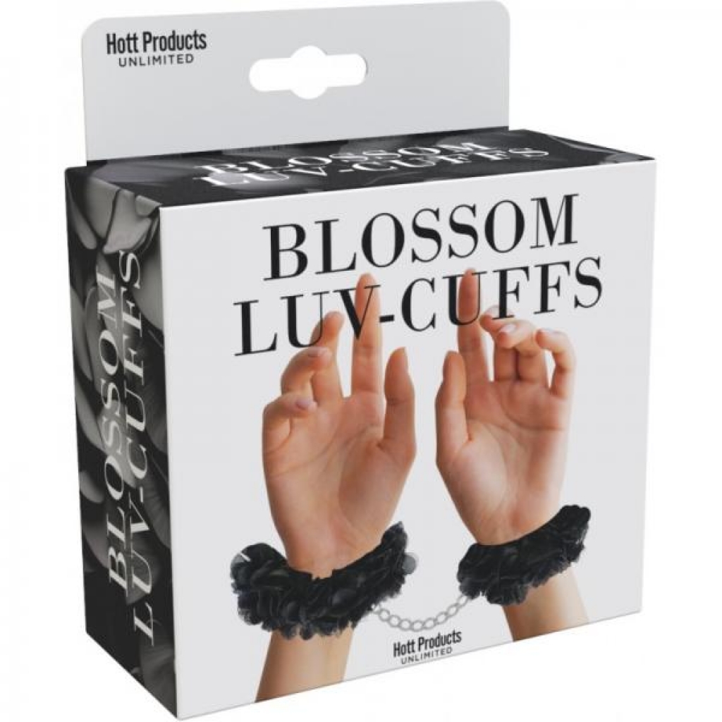 Blossom Luv Cuffs Flower Cuffs Black - Hott Products