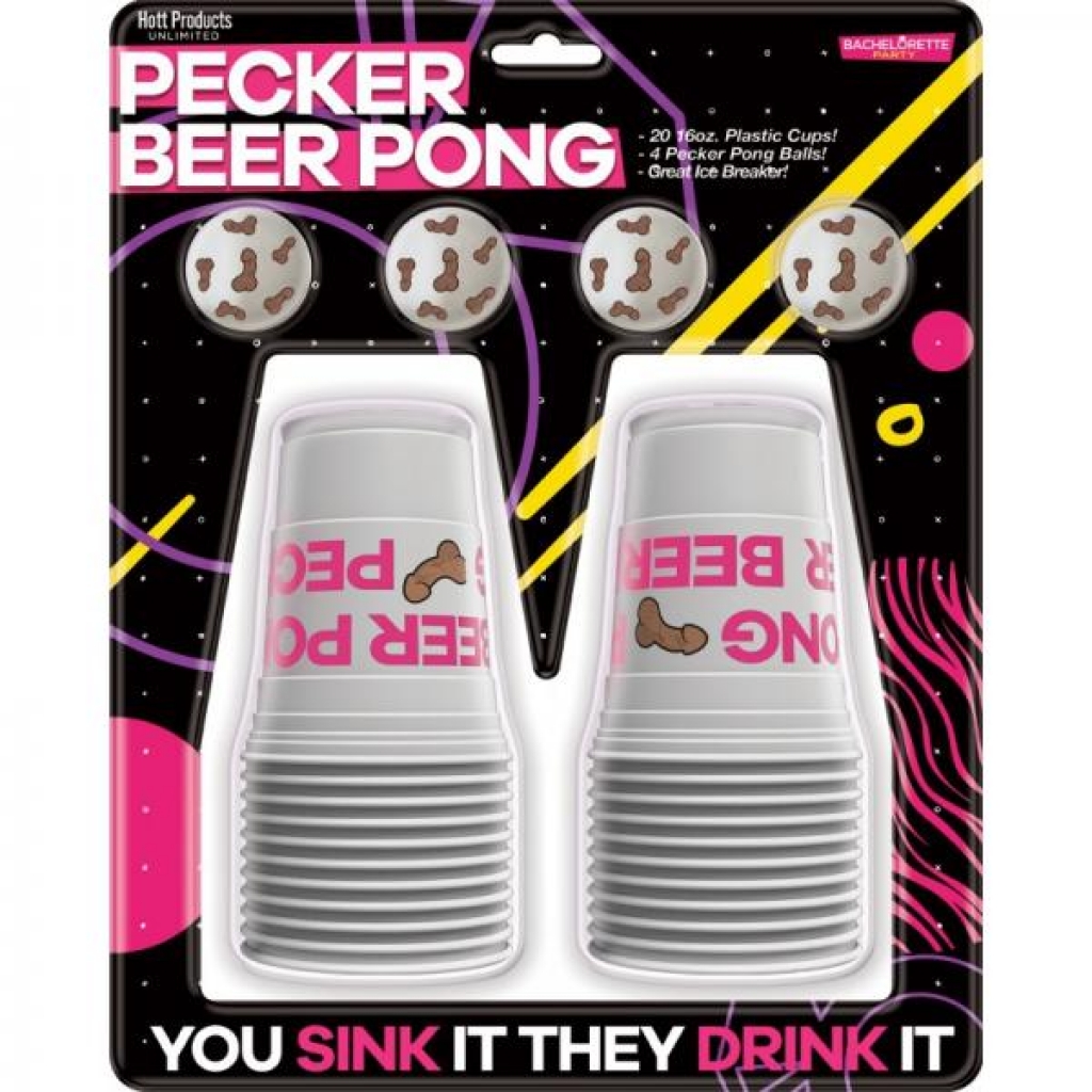 Pecker Beer Pong Set - Hott Products