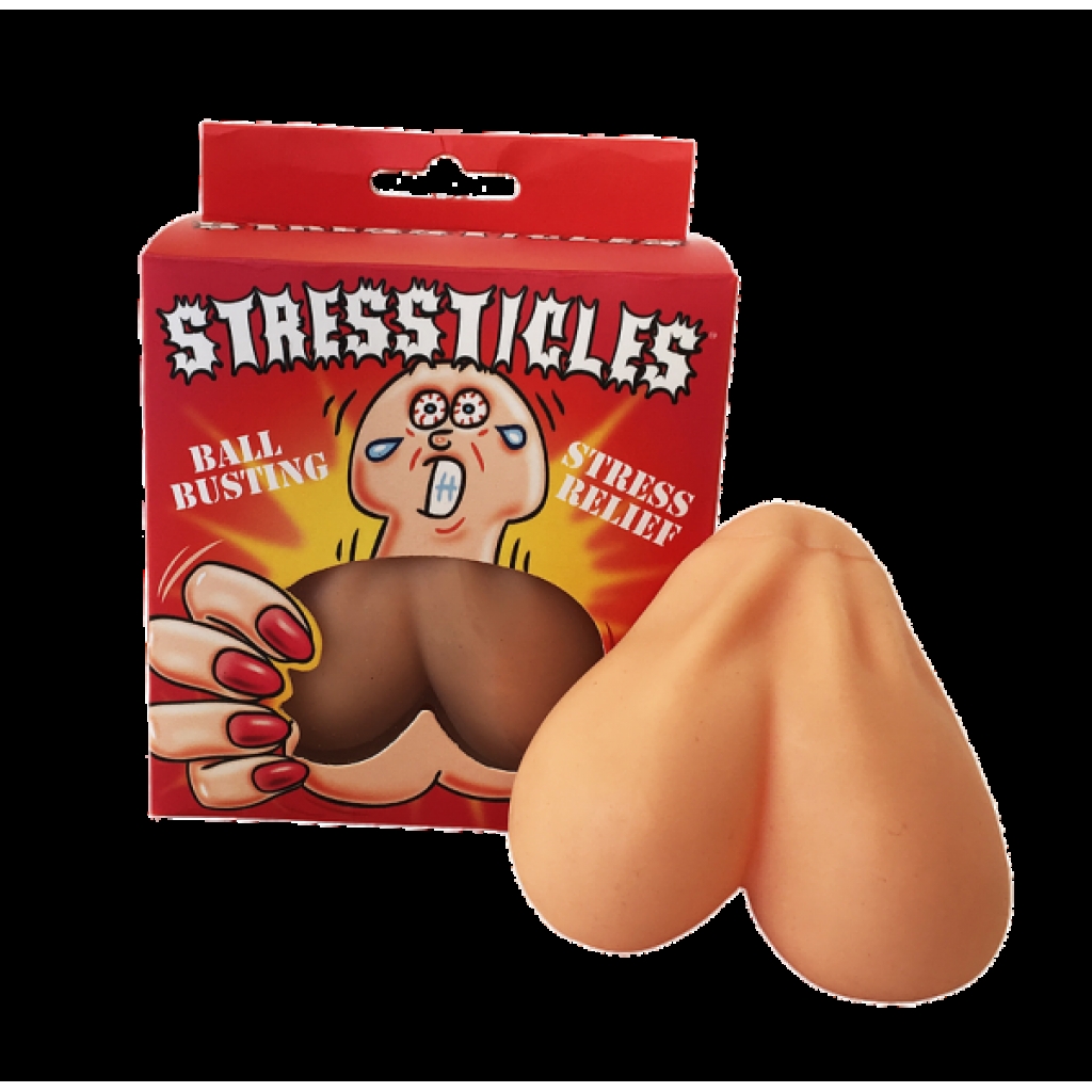 Stressticles Stress Relief Beige Squeeze Balls - Hott Products