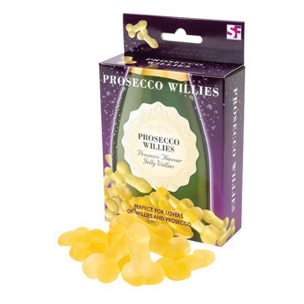 Prosecco Willies Penis Shaped Gummies Champagne Flavor - Hott Products