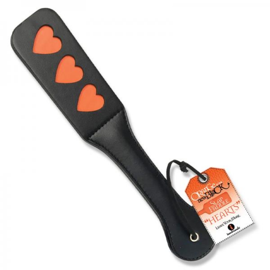 The 9's Orange Is The New Black Slap Paddle Hearts - Icon Brands