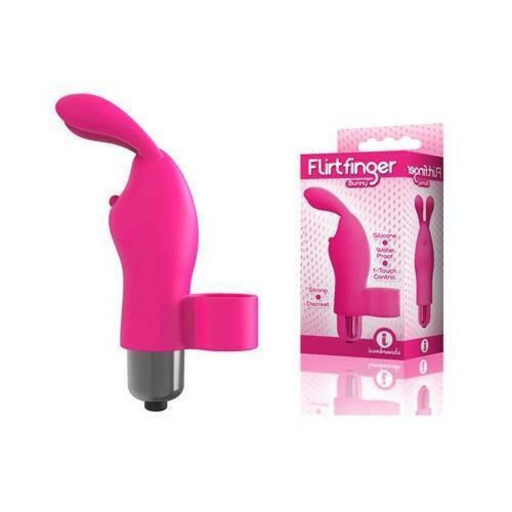 9's Flirt Bunny Finger Vibe Pink - Icon Brands