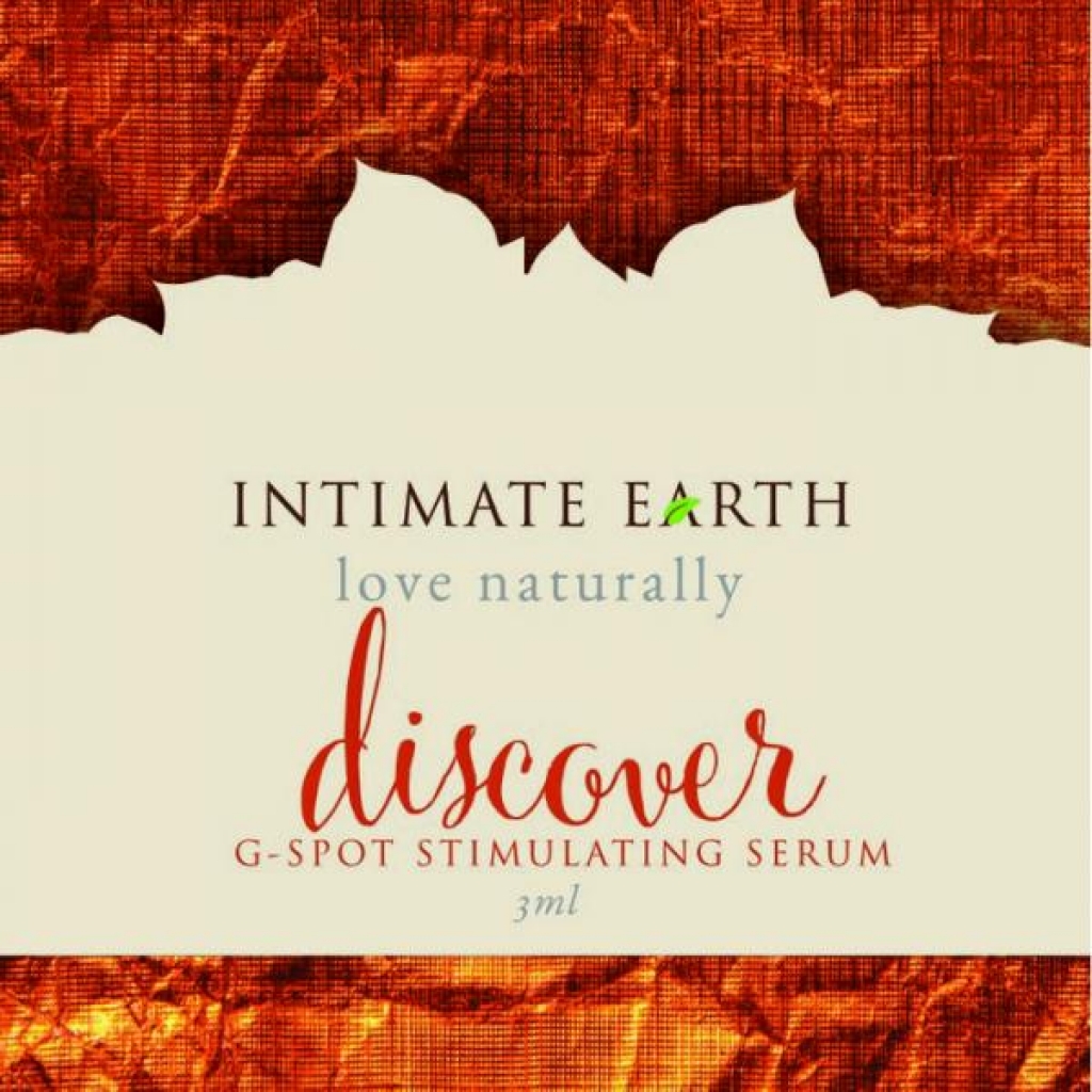Intimate Earth Discover G Spot Gel Foil Pack .10oz - Intimate Earth
