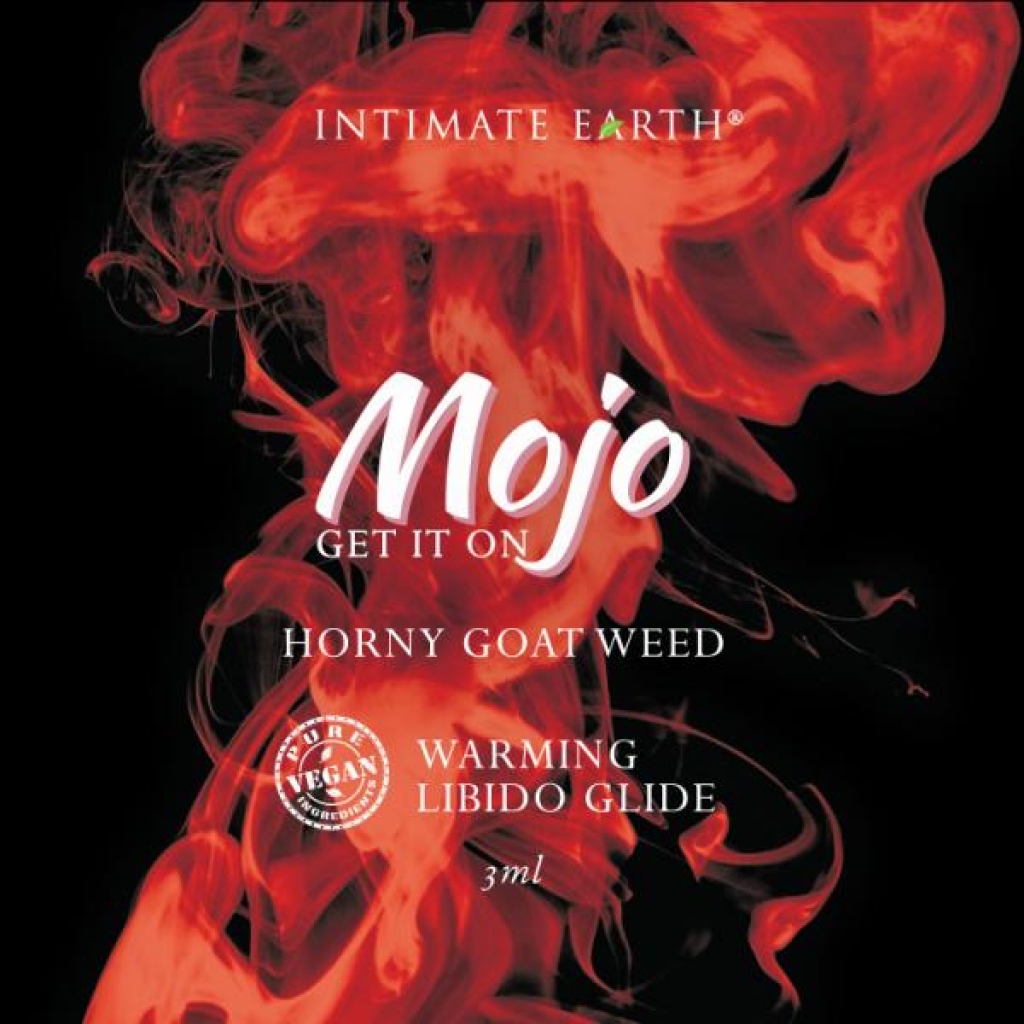 Mojo Horny Goat Weed Warming Libido Glide 3ml Foil (eaches) - Intimate Earth