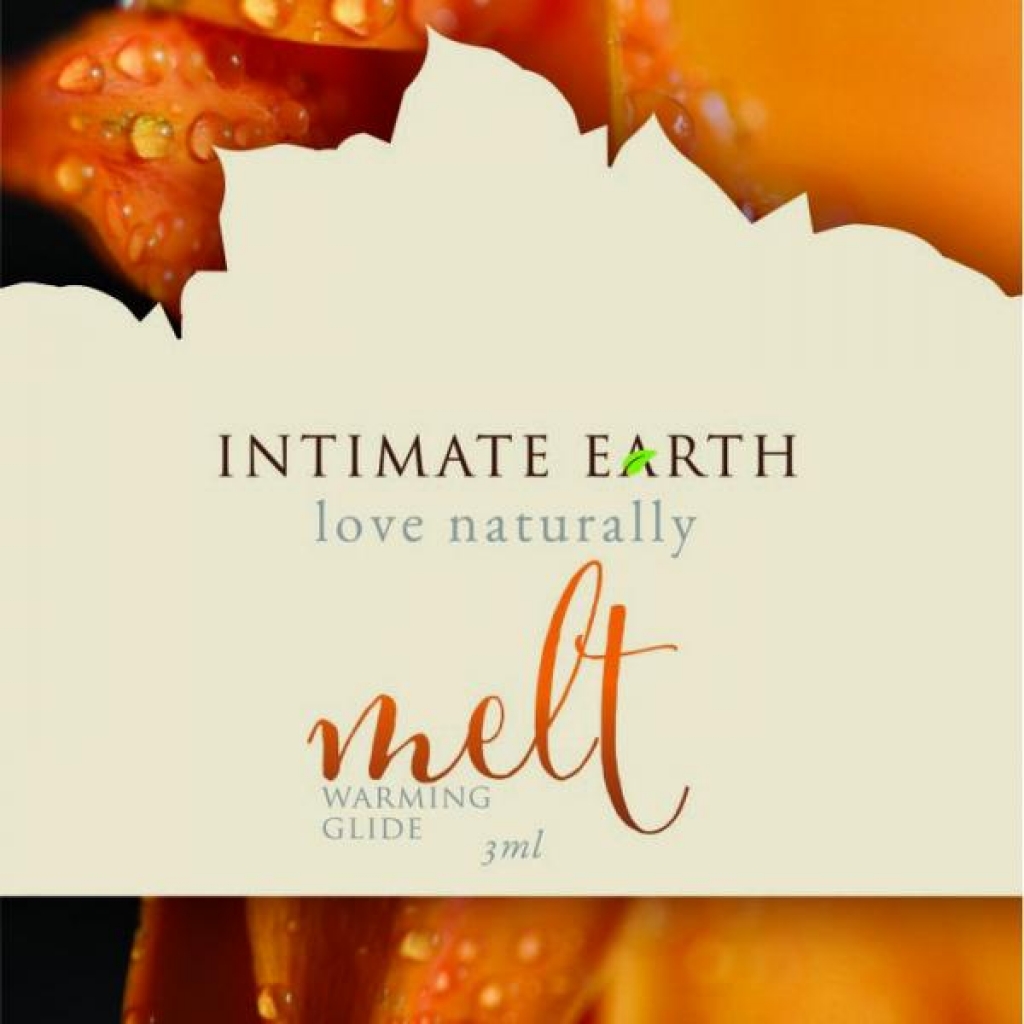 Intimate Earth Melt Warming Glide Foil Pack Sample Size - Intimate Earth