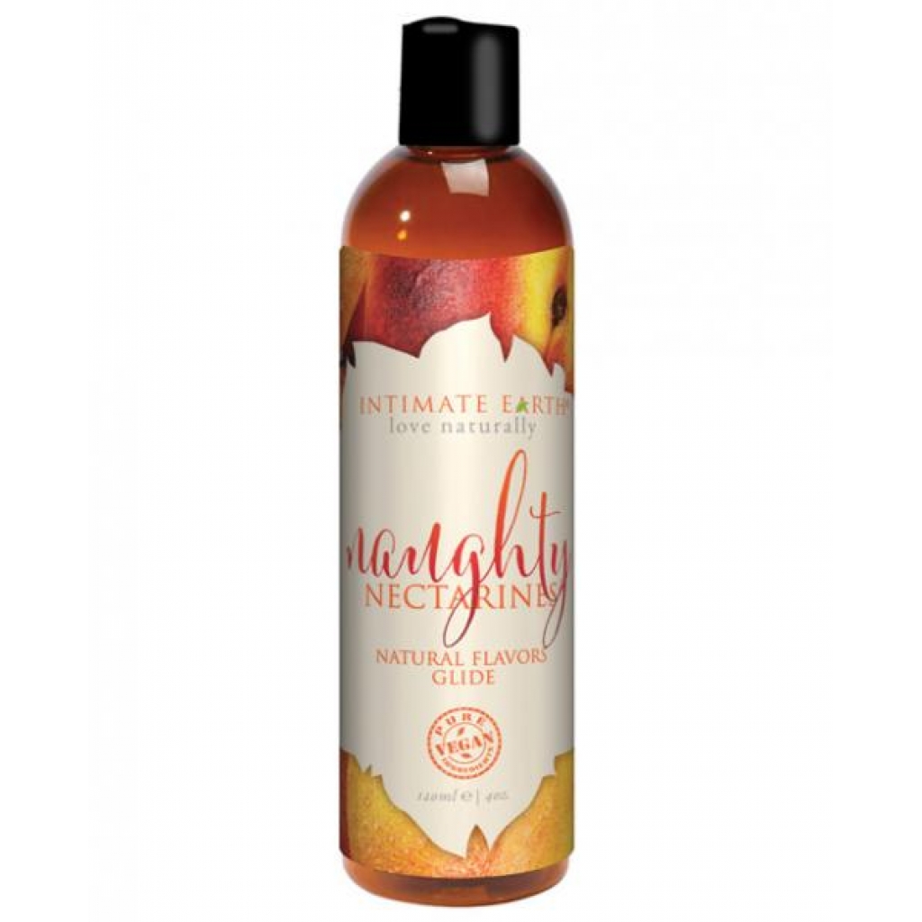Intimate Earth Naughty Nectarines Glide 4oz - Intimate Earth