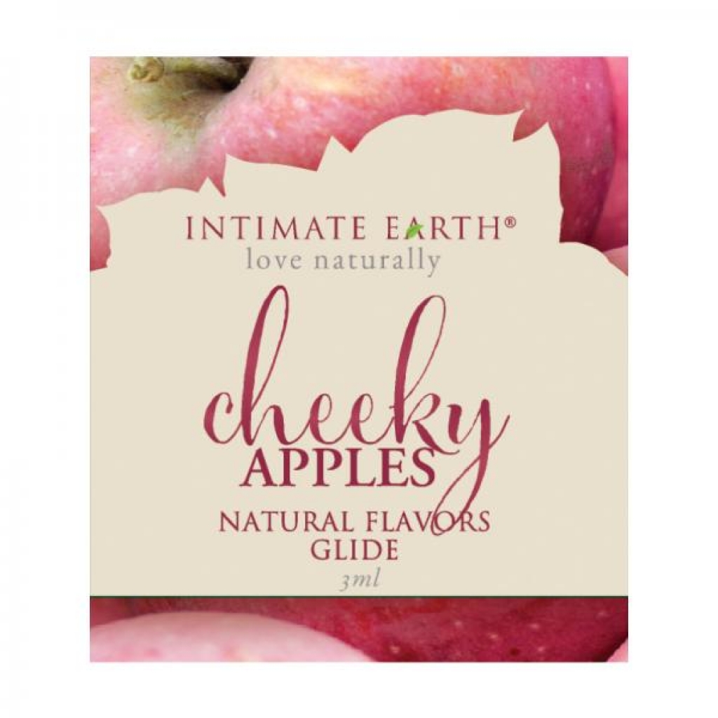 Intimate Earth Cheeky Apples Glide Foil Pack .1oz - Intimate Earth