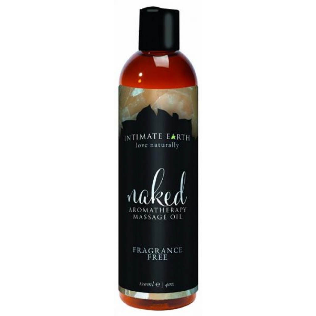 Intimate Earth Naked Massage Oil 4oz - Intimate Earth