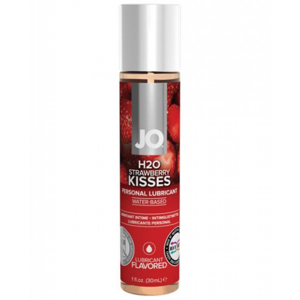 System JO H2O Flavored Lubricant Strawberry Kiss 1.oz - System Jo