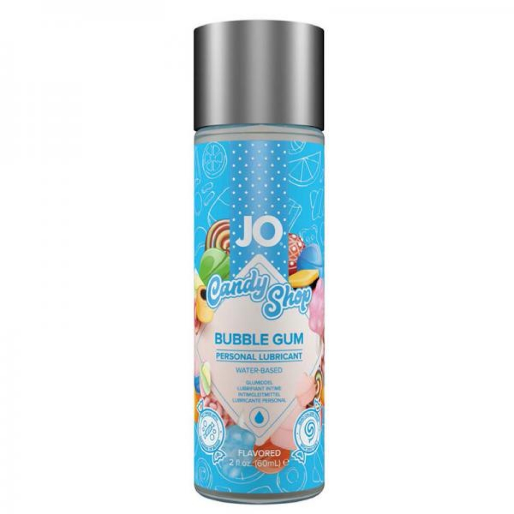 JO H2O Flavored Candy Shop Lubricant Bubble Gum 2oz - System Jo